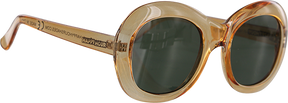 HAPPY HOUR BIKINI BEACH SUNGLASSES CLEAR ORG