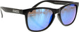 HAPPY HOUR BLACK MAMBA MATTE BLK/BLU SUNGLASSES