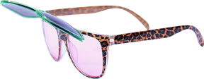 HAPPY HOUR FLIP UPS LEOPARD PAJAMA PARTY