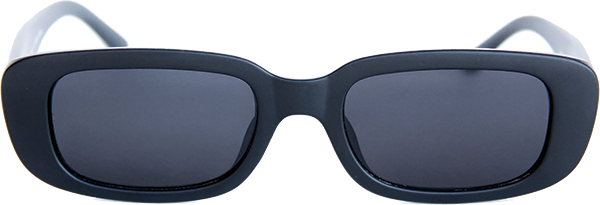 HAPPY HOUR OXFORD MATTE BLACK BLACK SUNGLASSES
