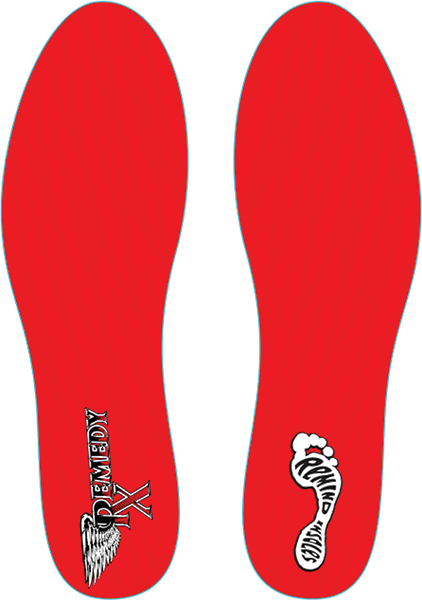 REMIND REMEDY 5.5MM CUSTOM ARCH RED 9-9.5