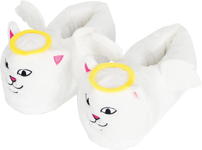 RIP N DIP LORD ANGEL PLUSH SLIPPERS S/M 4-8 WHT
