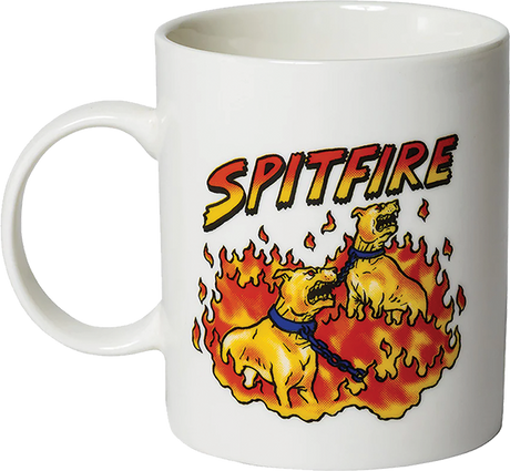 SPITFIRE HELL HOUNDS MUG WHITE