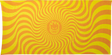 SPITFIRE BIGHEAD SWRL TOWEL ORG/YEL