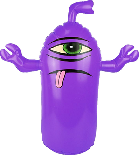 TOY MACHINE SECT BLOW UP DOLL PURPLE