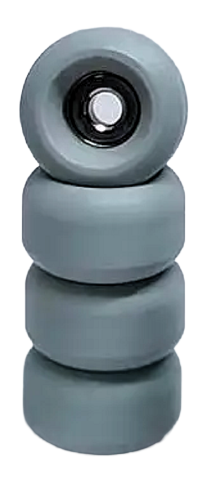 Social Radial Pro Fingerboard Wheels Grey 7mm 65d