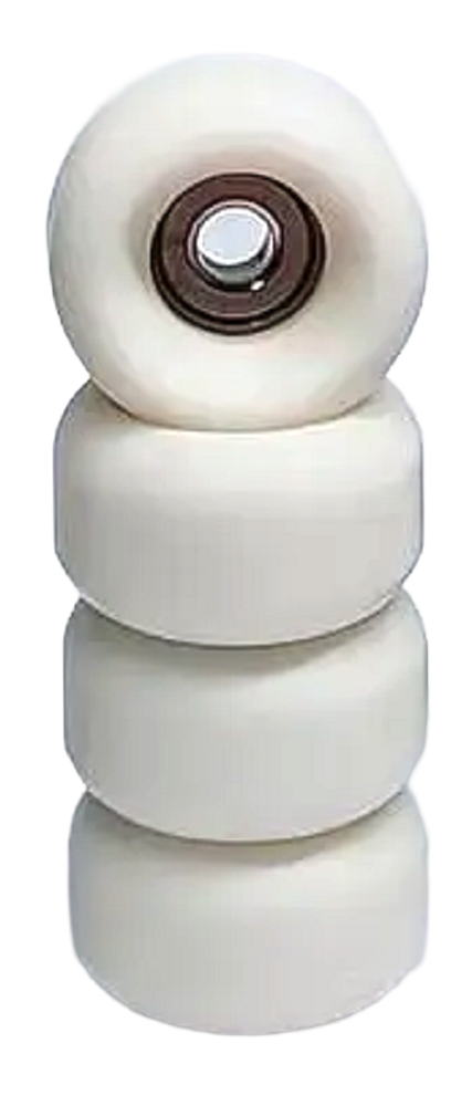 Social Radial Pro Fingerboard Wheels Beige 7mm 65d
