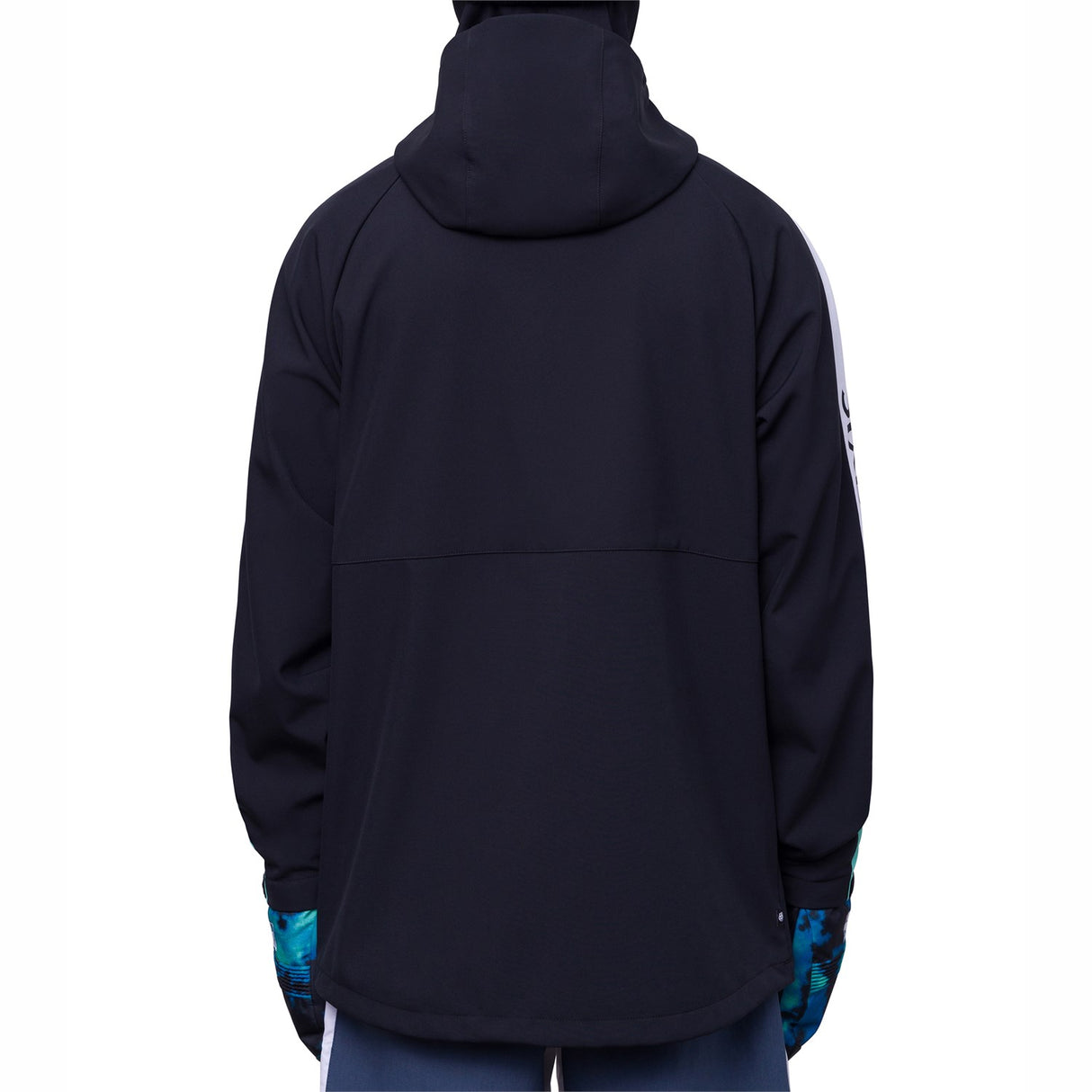 686 Waterproof Anorak Mens Black Mint L