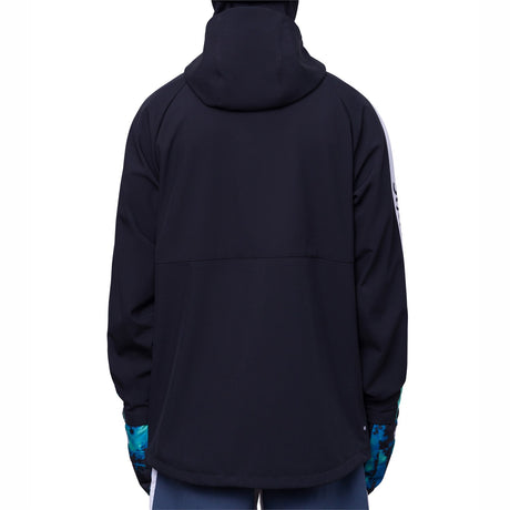 686 Waterproof Anorak Mens Black Mint L