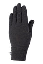 686 Merino Glove Liner Mens Black Heather