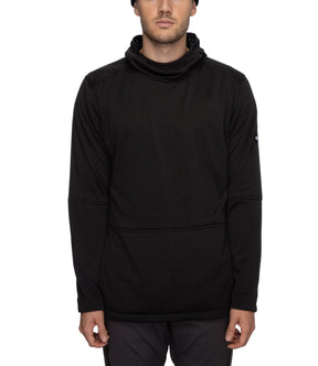 686 Mission Grid Fleece Hoody Mens Black