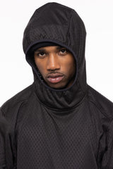 686 Mission Grid Fleece Hoody Mens Black