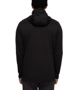 686 Mission Grid Fleece Hoody Mens Black
