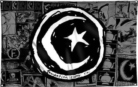 FOUNDATION STAR & MOON ZINE FLAG