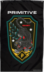 PRIMITIVE BLACK JAGUAR BANNER BLACK
