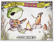 ANTI HERO TODD FRANCIS 2025 CALENDAR