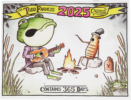ANTI HERO TODD FRANCIS 2025 CALENDAR