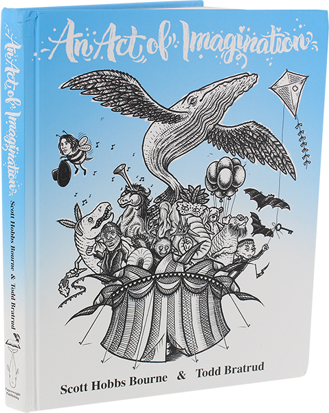 AN ACT OF IMAGINATION HARDCOVER BOOK