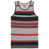 Lost NagDabbit Tank Top Grey Red - Small