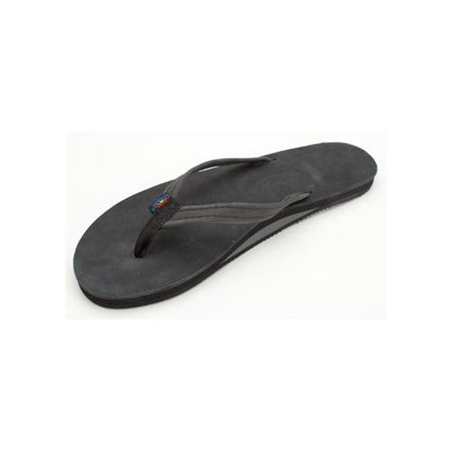 Rainbow Sandals 301ALTSN Narrow Strap Womens Classic Black - Small