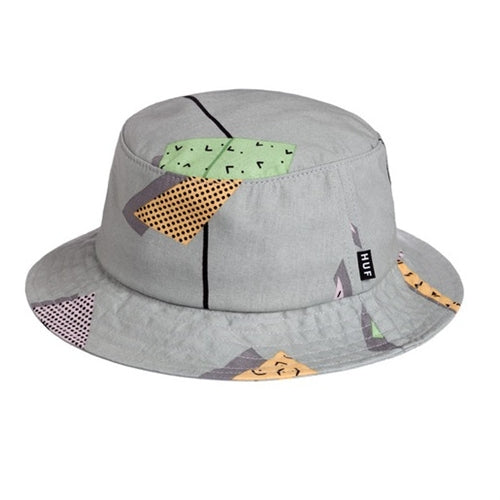 Huf 1986 Bucket Hat S/M Cool Gray