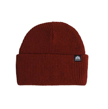 Autumn Simple Solid Beanie Harissa