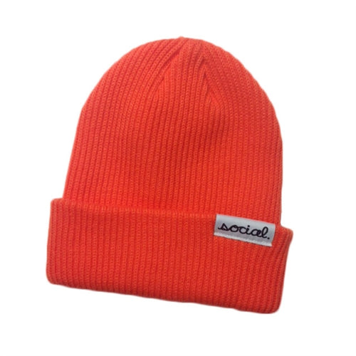 Social Supply Long Shoreman Beanie Orange