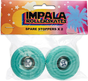 IMPALA SKATE SPARE STOPPERS 2PK AQUA
