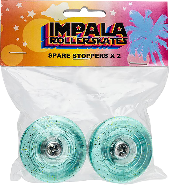 IMPALA SKATE SPARE STOPPERS 2PK HOLOGRAPHIC