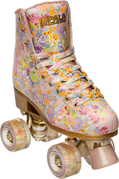 IMPALA SIDEWALK SKATES CYNTHIA ROWLEY FLORAL-SZ 6