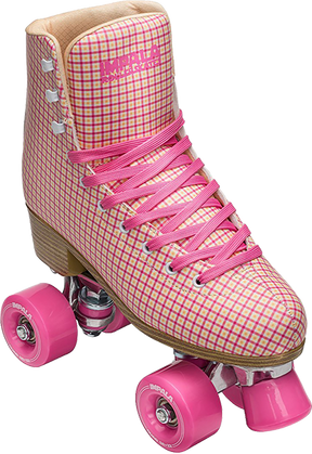 IMPALA SIDEWALK SKATES PINK/TARTAN-SIZE 9