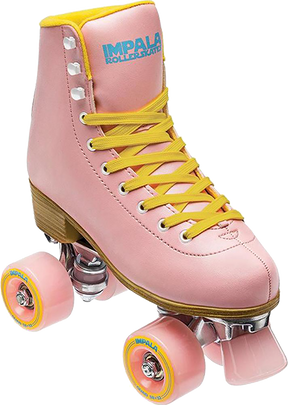 IMPALA SIDEWALK SKATES PINK/YEL-SIZE 11