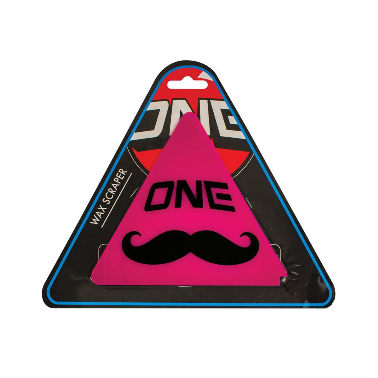 OneBall Scraper Mustache Triangle Pink 6inch