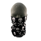 Zan Headgear Motley Tube Poly Skull Bones One Size