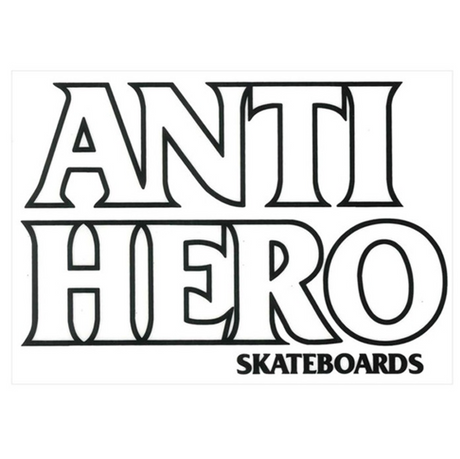 Anti Hero Cardiel Fueled Up Skateboard Deck Black Silver Red 8.62x14.6WB