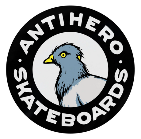 Anti Hero Kanfoush Victorian Skateboard Deck Blue 8.75x14.25WB