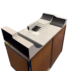 APEX FINGERBOARD PARK Black White 2x3
