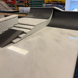 APEX FINGERBOARD PARK Black White 2x3
