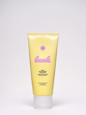 Bask Broad Spectrum Lotion 50SPF Sunscreen White 3.4 oz