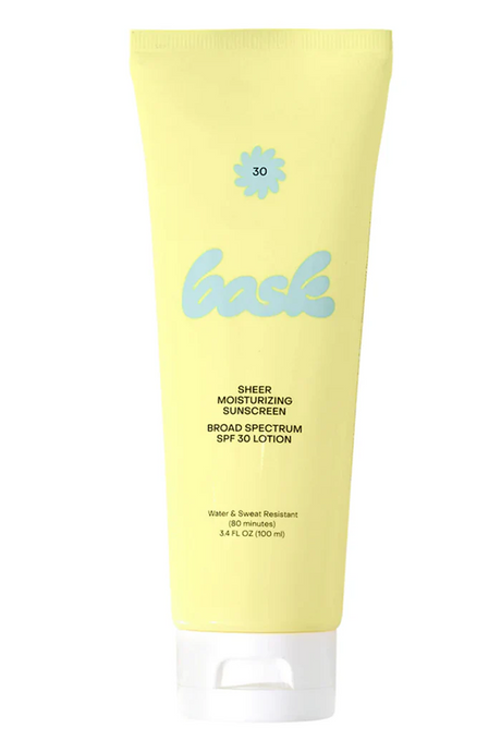 Bask Broad Spectrum Lotion 30spf White 3.4oz