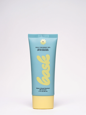 Bask Invisible Gel SPF40 Sunscreen Clear 1.7 oz