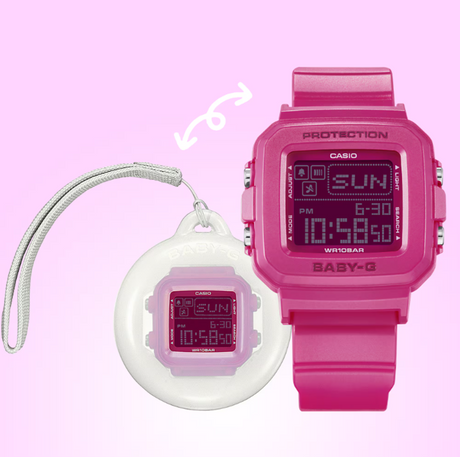 GSHOCK Baby G BGD10K-4 White Pink Onesize
