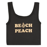 Volcom Coastal Tidal Wave Tank Womens Vintage Black