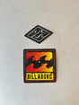 Billabong Sticker Psyco Diamond Black Orange 2pack
