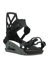 Ride C4 Snowboard Bindings 2025 Black Grey Medium