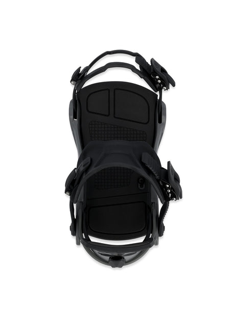 Ride C4 Snowboard Bindings 2025 Black Grey Medium