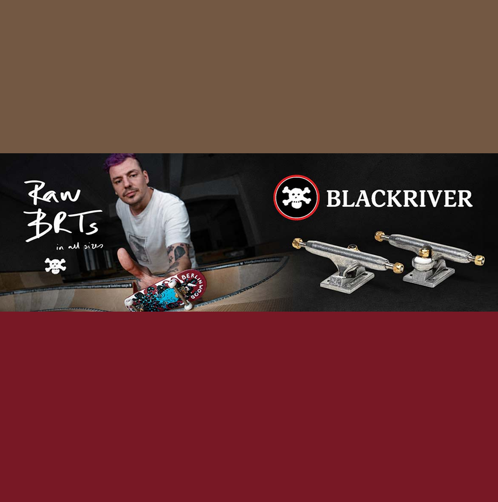 Blackriver Pro Fingerboard Trucks BRTs 3.0 Raw Edition 34mm