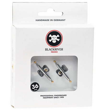 Blackriver Pro Fingerboard Trucks BRTs 3.0 Gold White 36mm