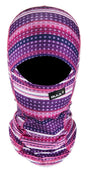 Bula Kids Sharp Print Balaclava Thermo Pink Dots Youth