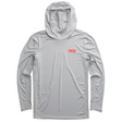 Catch Fish Gatored Hood Longsleeve UPF Grey
